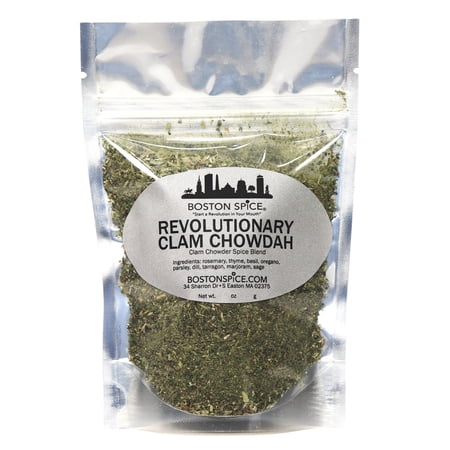 Revolutionary Clam Chowdah Spice Blend Make Your Own New England Clam Chowder Wicked Easy Approx 1/2 cup 1oz 29g