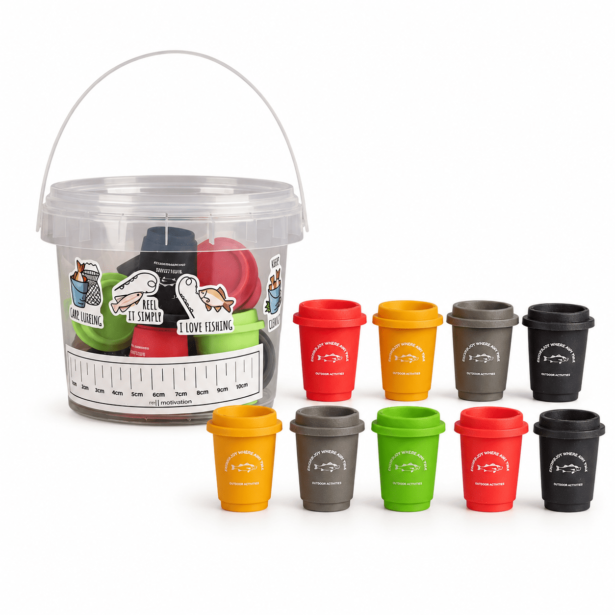 clear plastic cups with fishing lure inside Qinyoung 60 Sets Watercolor Gone Party Lids and Paper Straws 14 oz Disposable Cups Bulk for Gone Fishing Birthday Party Favor Supplies Decorations : Health & Household tropical leaves Tervis Traveler Freshwater Fish and