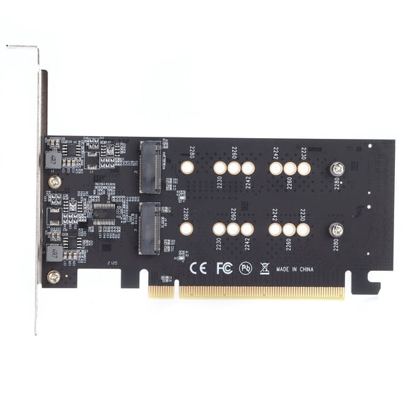 Revolutionary Storage Upgrade, NVMe M.2 To PCIe Adapter For Desktops, Full Speed Simultaneous Operation With NVMe Disks, Robust Design With Heat Dissipation For Enhanced