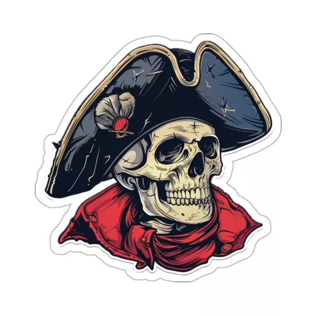 Revolutionary Sticker Revolutionary Style Traditional Hat Skull Liberty Freedom Vinyl Sticker ...