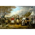 thumbnail image 1 of Revolutionary War Painting Showing The Surrender of British General John Burgoyne Poster Print, 34 x 22 - Large, 1 of 1