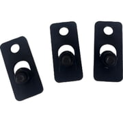 Revolve Peg Plates, Black