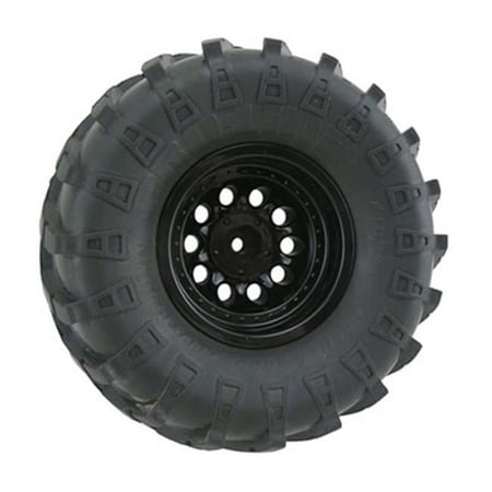 Revolver Black Wide Wheelbase Wheels - 2.2 in. - Pack of 2