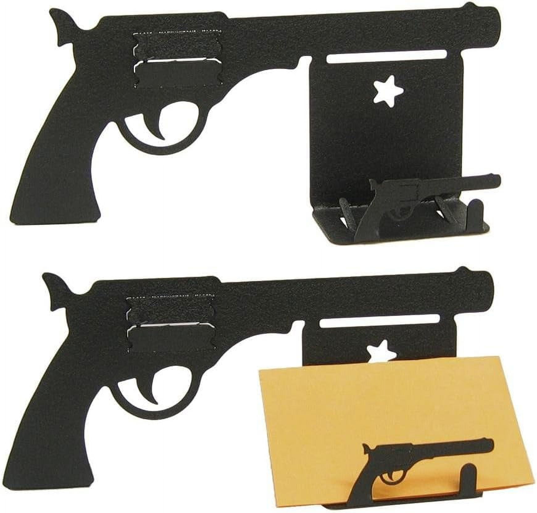 Revolver Gun Business Card Holder
