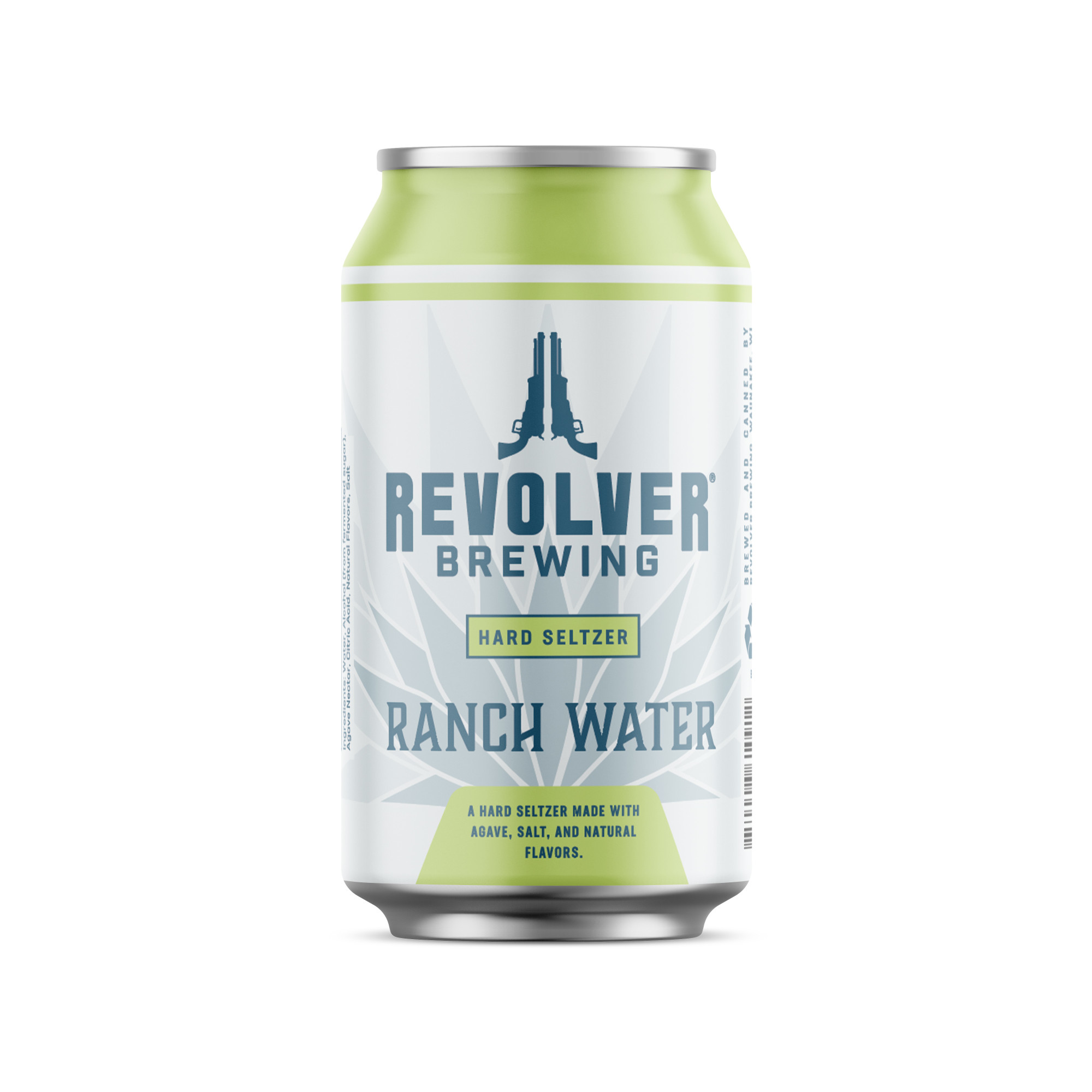 Revolver Ranch Water Hard Seltzer Water, 6 Pack, 12 fl oz Cans, 4.8