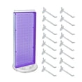 thumbnail image 1 of Revolving 8"W x 20.625"H Pegboard Counter Display w/16 4"Hooks, 1 of 1