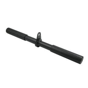 Revolving Straight Bar, Rubber Fully Wrapped Handle, 360 degree Revolving Hanger, Triceps Press Down Cable Machine Attachment, for Gym
