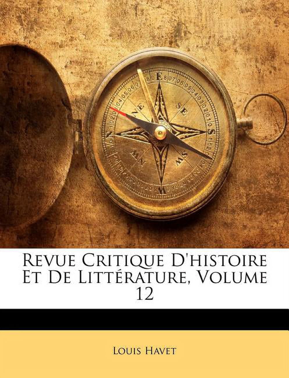 Revue Critique D'Histoire Et de Litterature, Volume 12
