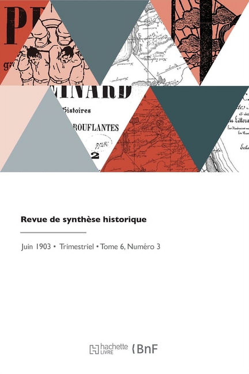 Revue de synthÃ¨se historique, (Paperback)