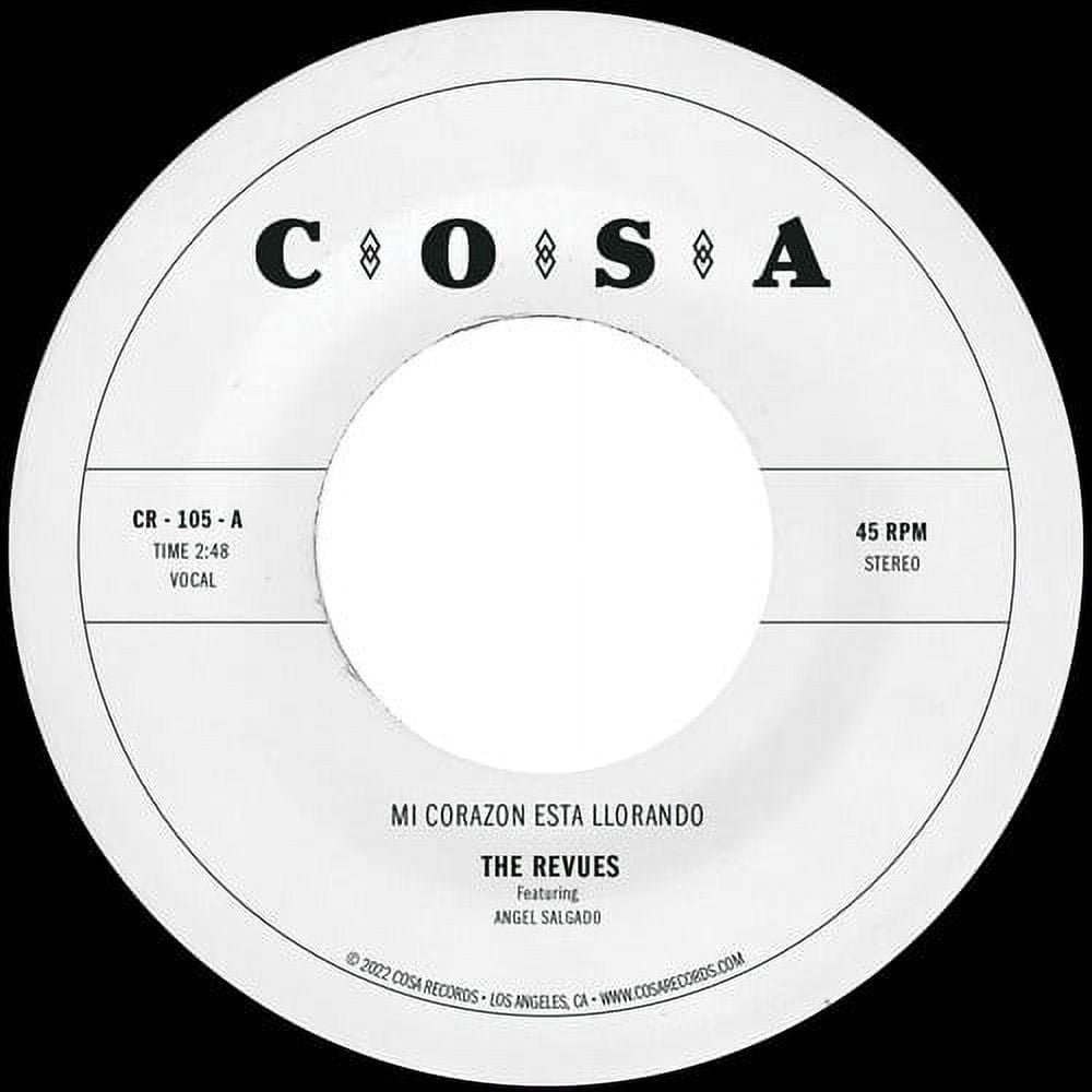 Revues - Mi Corazon Esta Llorando - Opaque Natural - Music & Performance - Vinyl [7-Inch]