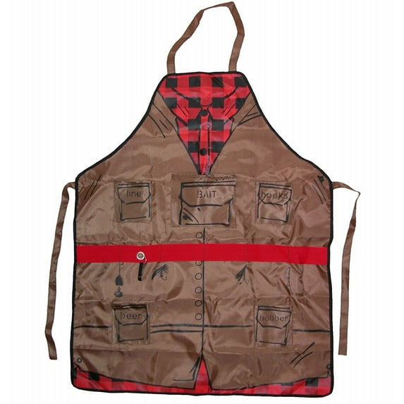 Reward Lodge Fisherman Apron Durable Nylon Bib Style Perfect Catch Apron