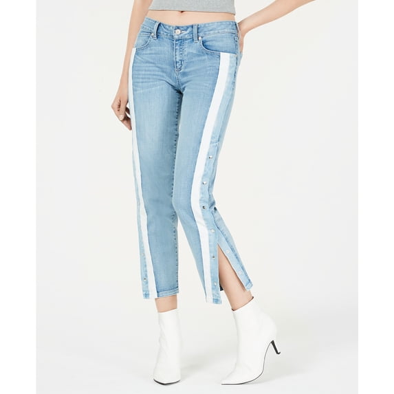 Rewash - Striped Snap-Side Jeans - Regular - 5