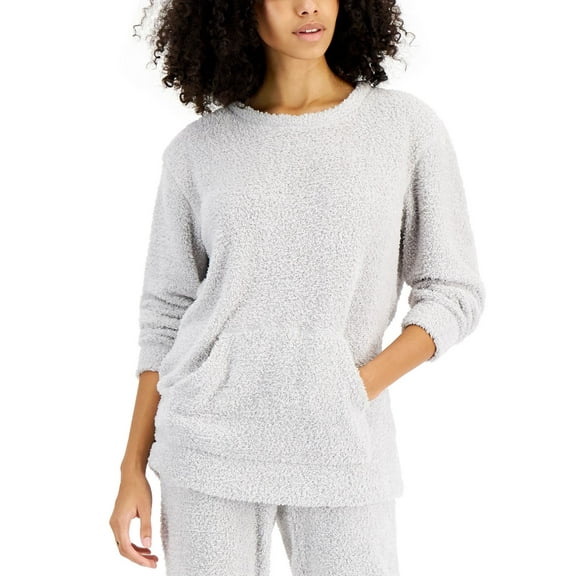 Rewash Women Juniors Dream Touch Sweatshirt (Light Grey, M)
