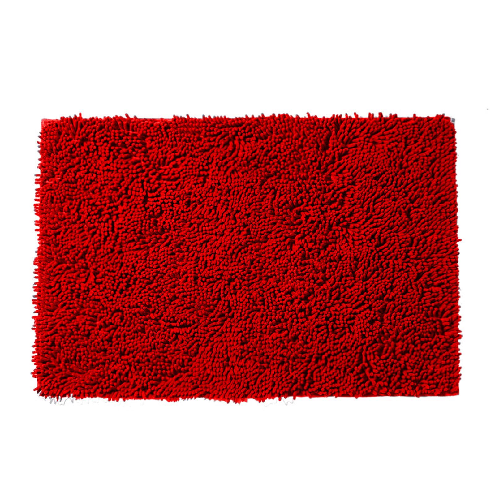 Rewenti 1PC Solid Color Bathroom Rug Soft Puffy and Durable Thick Bath