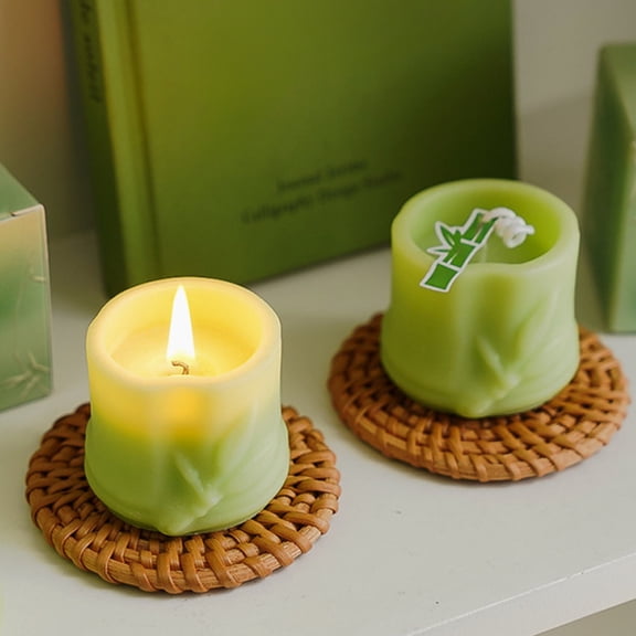 Rewenti Aroma Candle Ambiance Sensation Gift Scented Simulated Shape Candle Companion Gift Home Decor Relaxing Aromatherapy Soy Wax Candle