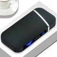 thumbnail image 1 of Rewenti Gift Box Cigarettes USB Charging Rechargeable Flameless Lighter, Dual Arc Ignition, Personalized Metal Design, Portable Collectible Lighter, 1 of 5