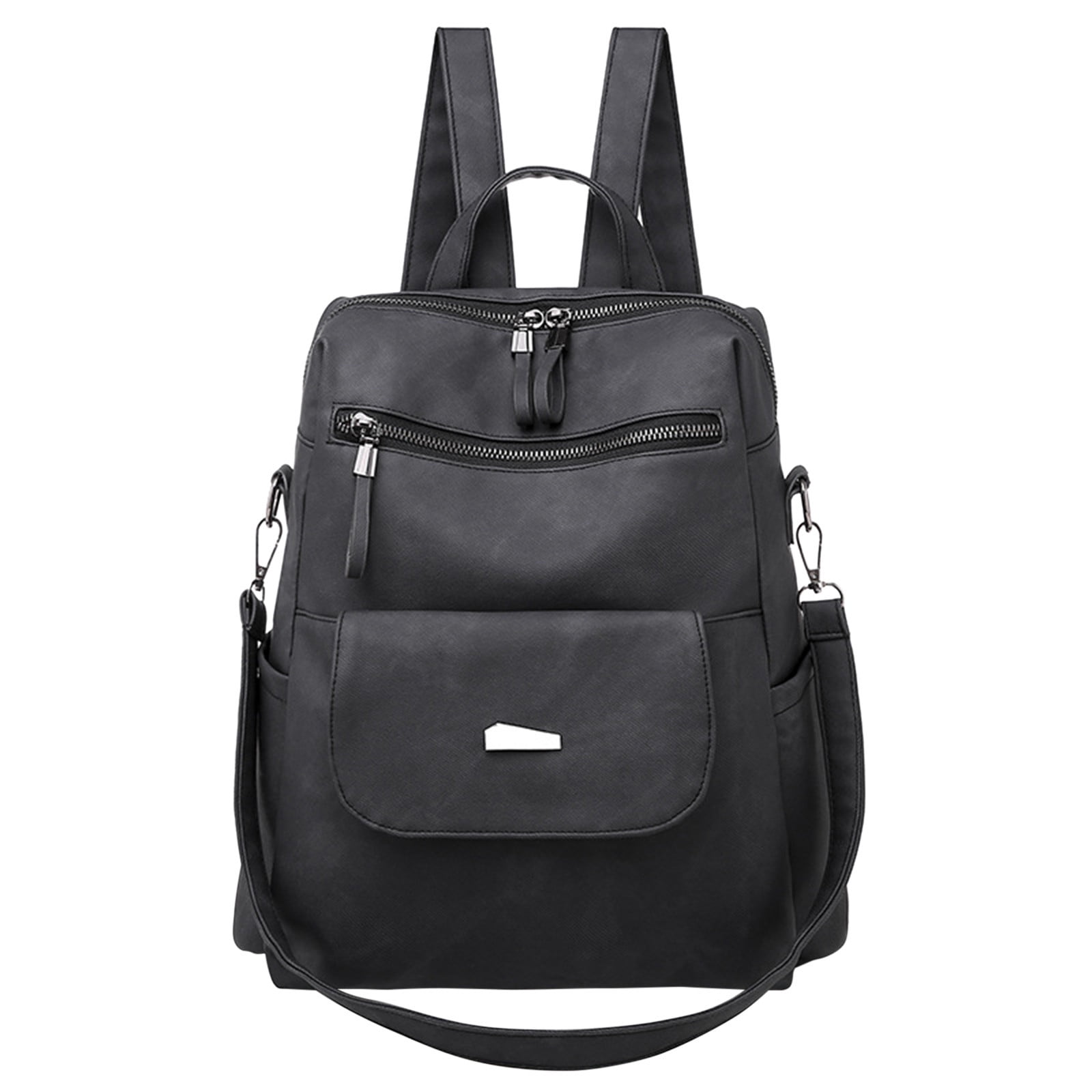 Rewenti Pu Leather Backpack Purse for Women Fashion Multipurpose Design ...