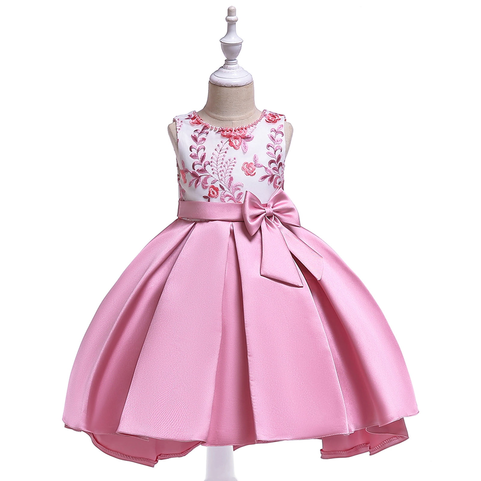 Baby pink colour frocks sale