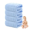 thumbnail image 1 of Rewera Baby Washcloths - Soft Face Cloths , Absorbent Bath Face Towels, Pack of 4, 1 of 5