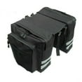 thumbnail image 1 of Rewera (Black) Double Panniers Bag Saddle Mib Bike Bicycle Cycling Rear Seat Trunk Rack Pack, 1 of 5