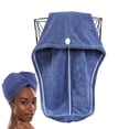 thumbnail image 1 of Rewera Microfiber Cap Absorption Dry Hair Cap Shower Cap Towel, 1 of 6