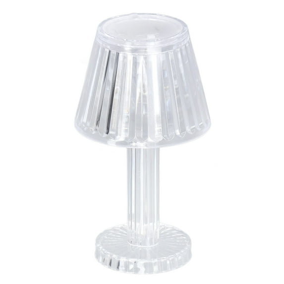 Rewera Miniature Waterproof Bedside Light with Exceptional Transparency & Warm White Glow Sparkling Crystal Diamond Lamp