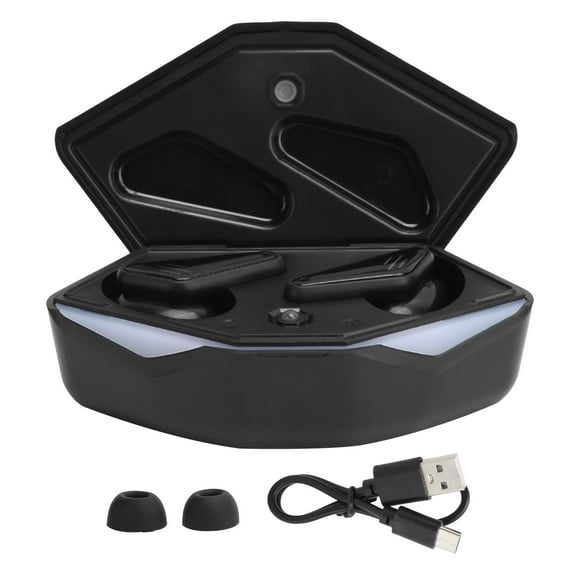 Rewera Wireless Bluetooth 5.0 Gaming Earbuds - TWS Stereo Sound, Low Latency, Includes Charging Case