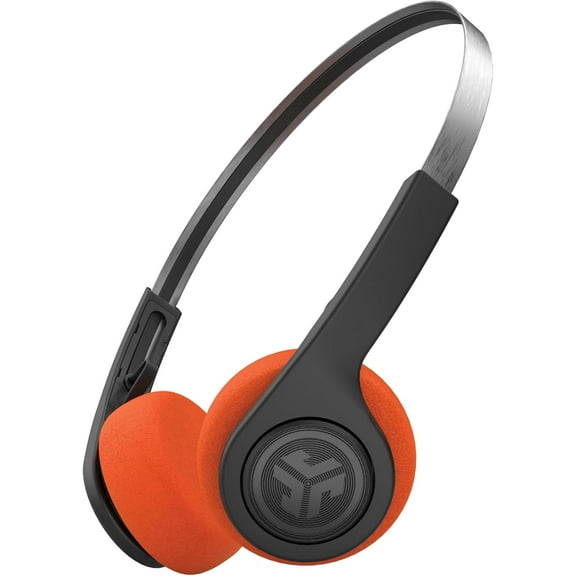 Rewind 2 Wireless Retro Headphones, 20+ Hours Playtime, App Support, Bluetooth Multipoint + Sharing, Custom EQ3 Sound, Music Controls, Throwback 80s 90s Design, Black