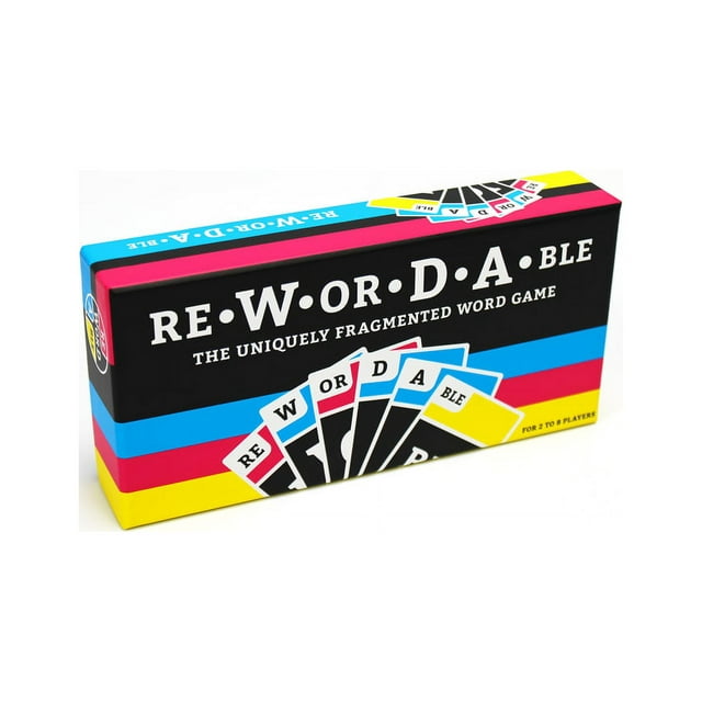 Rewordable Card Game: The Uniquely Fragmented Word Game (Other)