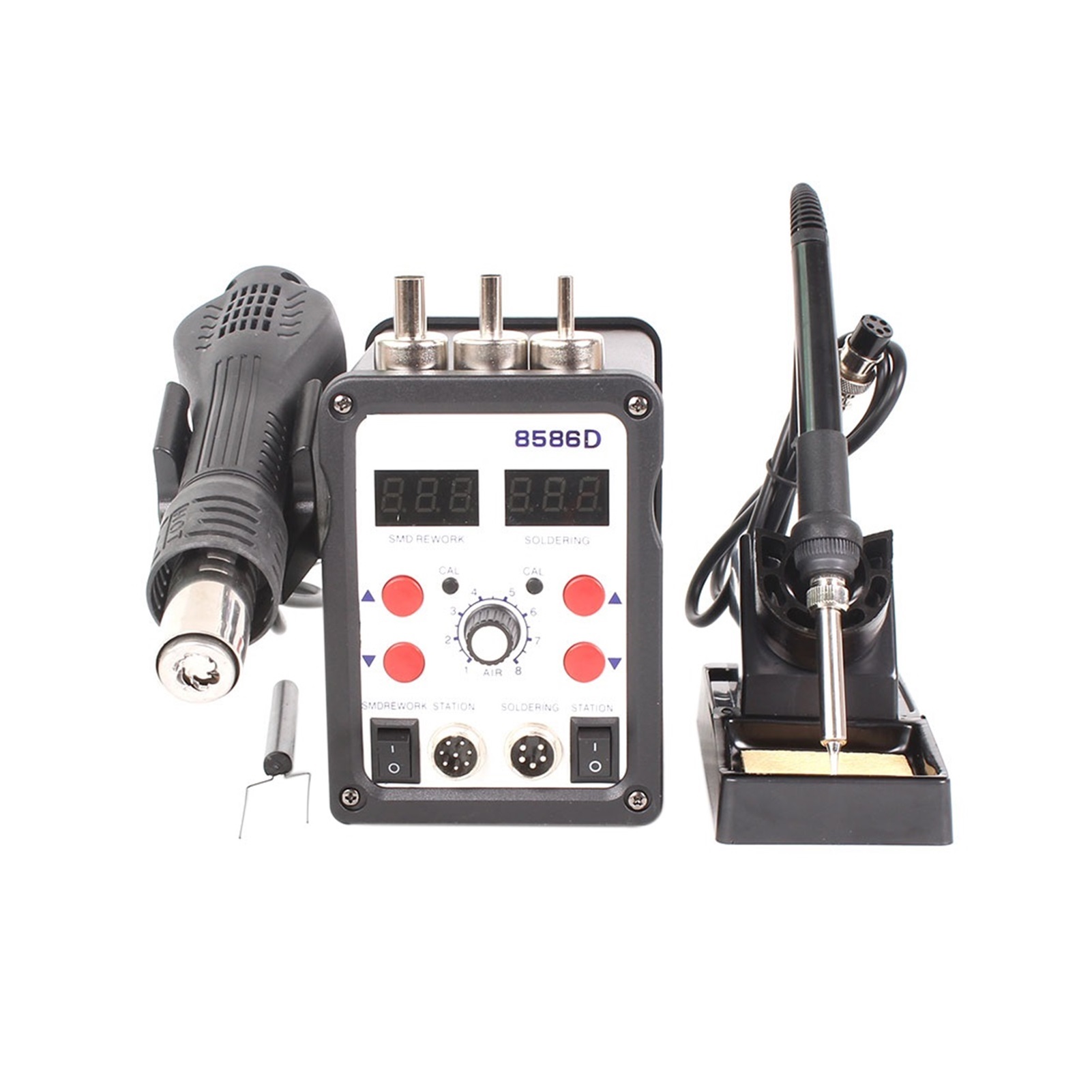 Rework Soldering Station Hot Air Blower Intelligent Detection Soldering