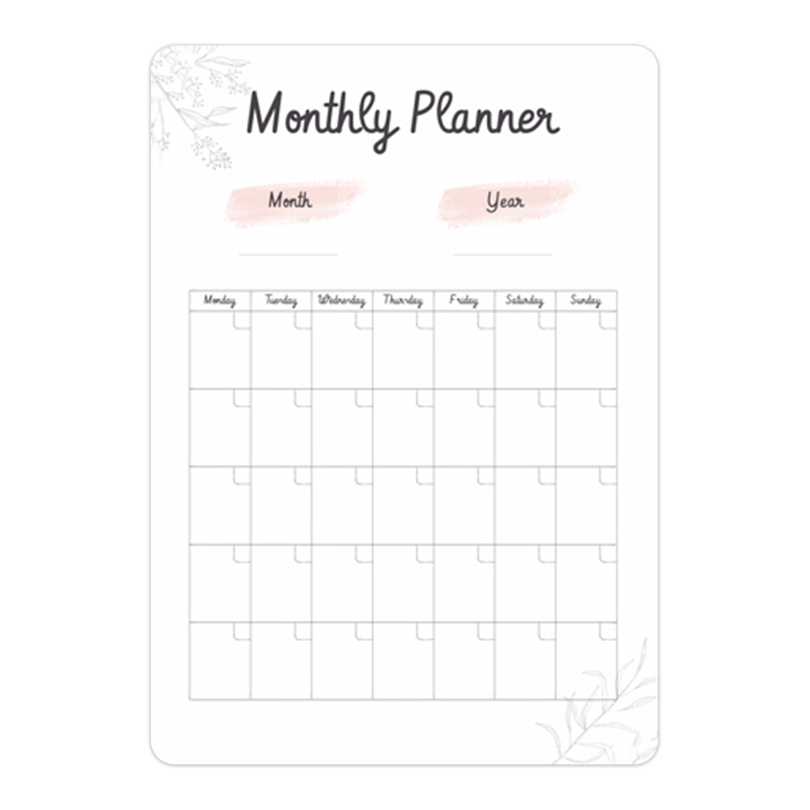 Rewritable Fridge Removable Message Board Scheduler Easy Peel Stickers