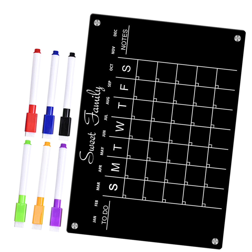 Rewritable Message Board Dry Erase to Do List for Wall