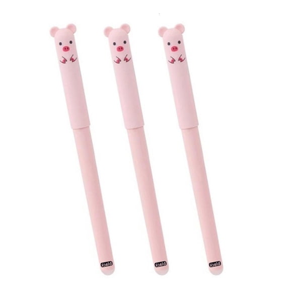 Rewritable Signature Gel Ink Pen 14.5cm Length Neutral Pens 0.5mm Point with Erasable Design Great for Student Teacher