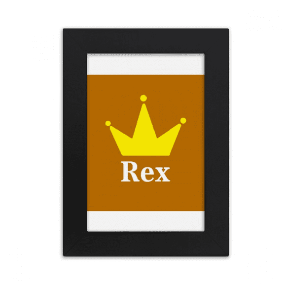Rex Authority King Commander Kether Desktop Photo Frame Picture Display Art Painting Exhibit