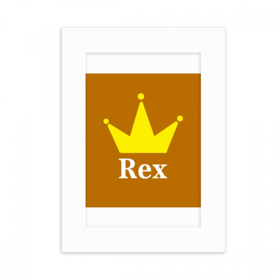 Rex Authority King Commander Kether Desktop Photo Frame Picture Display Decoration Art Painting