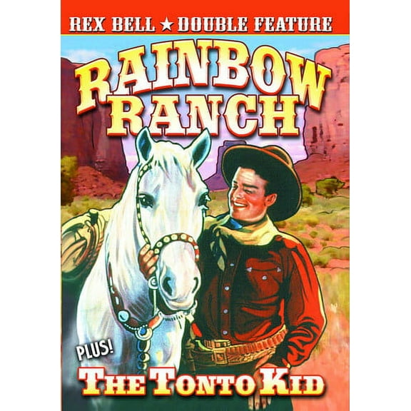 Rex Bell Double Feature: Rainbow Ranch & the Tonto (DVD), Alpha Video, Western