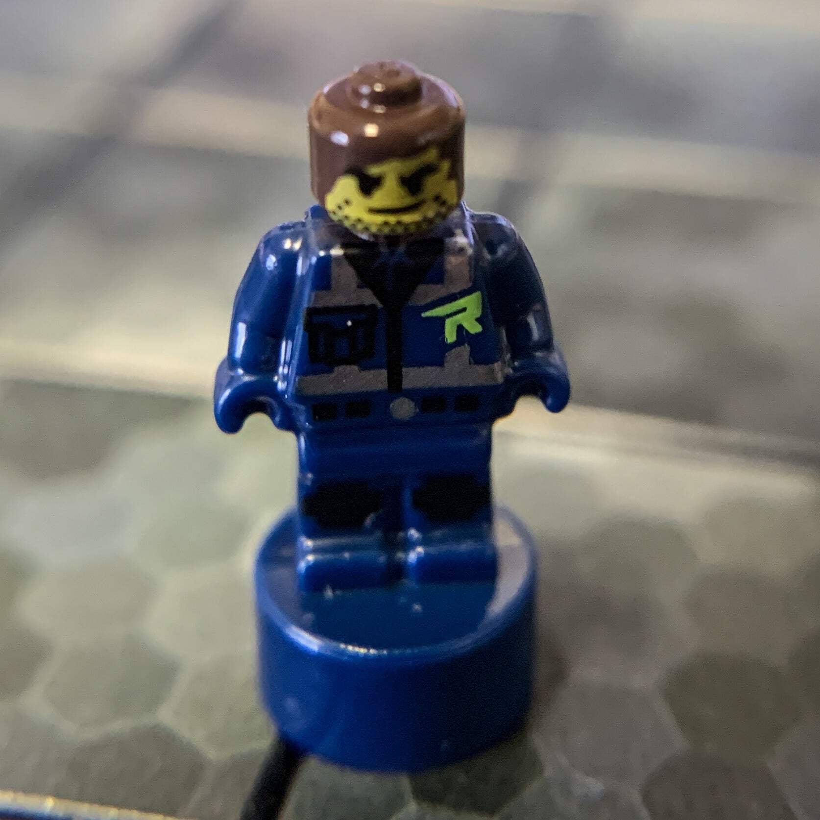 Rex Dangervest Statuette / Trophy (Nano) - LEGO Movie 2 Minifigure