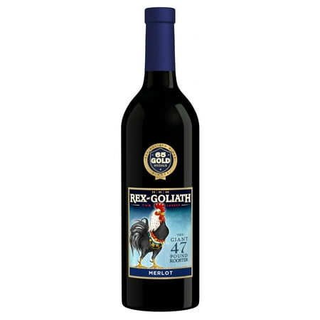 Rex Goliath Merlot Red Wine, 750ml Bottle