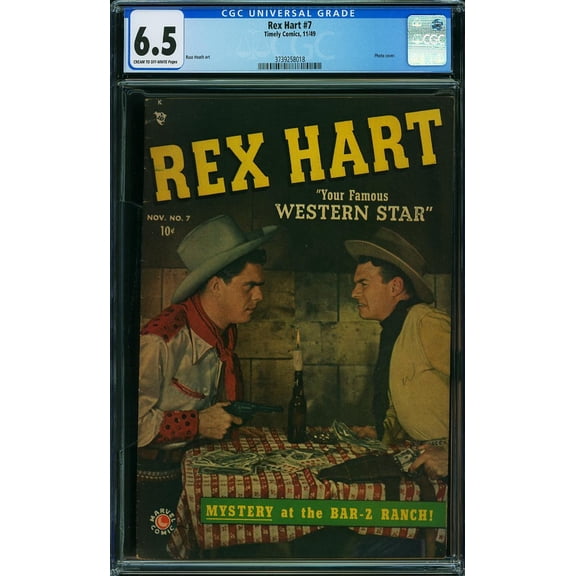 Rex Hart #7 - CGC 6.5 Comic Book