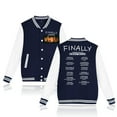 thumbnail image 1 of Rex Orange County FINALLY: A Theatre Tour Baseball Jacket Fashion Clothes Unisex Long Sleeve, 1 of 4