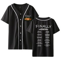 Rex Orange County FINALLY: A Theatre Tour Jersey Unisex Casual Short Sleeve Shirt Baseball Jersey