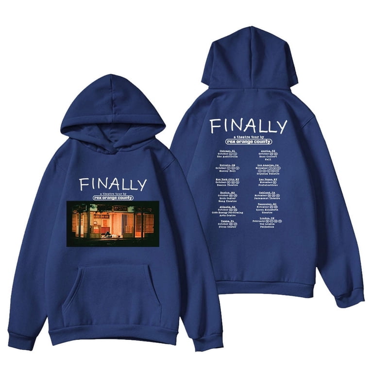 Rex Orange County Hoodie FINALLY: A Theatre Tour 2024 Unisex