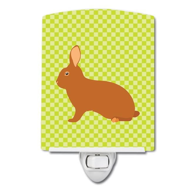 Rex Rabbit Green Ceramic Night Light - Walmart.com