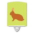thumbnail image 1 of Rex Rabbit Green Ceramic Night Light, 1 of 2
