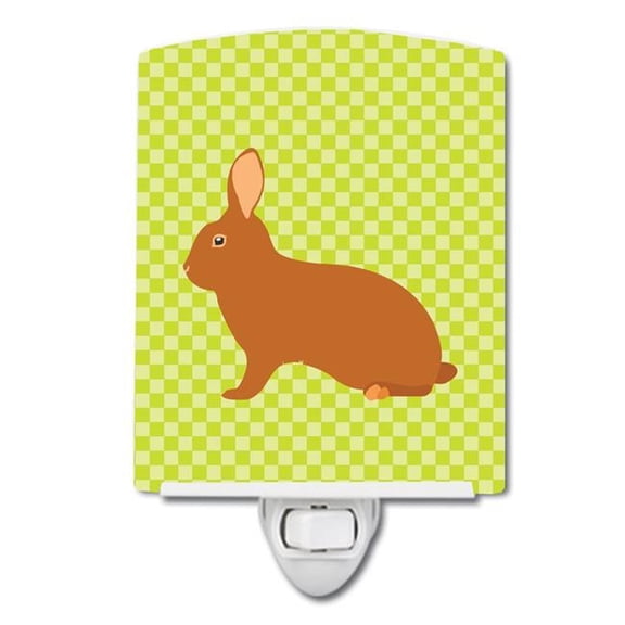 Rex Rabbit Green Ceramic Night Light