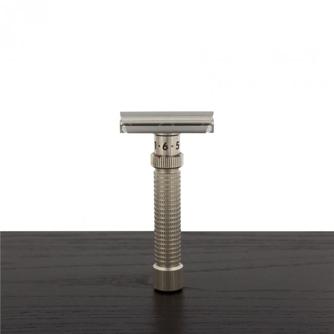 Rex Supply Co. Ambassador Adjustable Stainless Steel DE Safety Razor