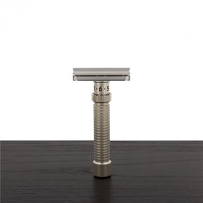 Rex Supply Co. Ambassador Adjustable Stainless Steel DE Safety Razor