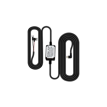 Rexing Mini-USB Black Hardwire Kit for Rexing V1P 3rd Generation, V1P Pro, V2 Dash Cams