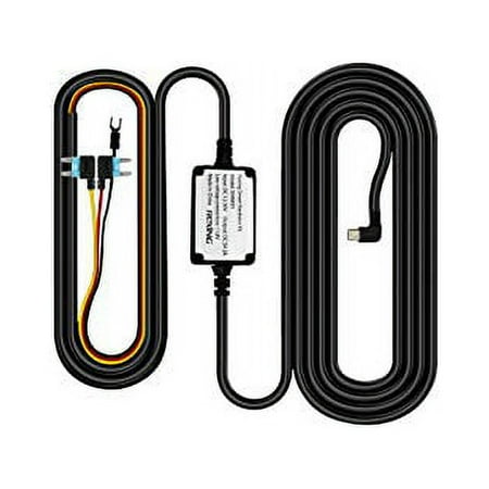 Smart Hardwire Kit Mini-USB Port for All Rexing Supercapacitor Models - Black