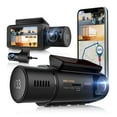 thumbnail image 1 of Rexing V33 3 Channel 1440p+1440p+1440p Front, Cabin and Rear Camera Dashcam with Built-in Wi-Fi & GPS, 1 of 7